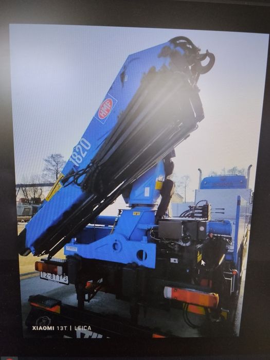 Hds żuraf HMF 1820 K3 używany w b.dobrym stanie