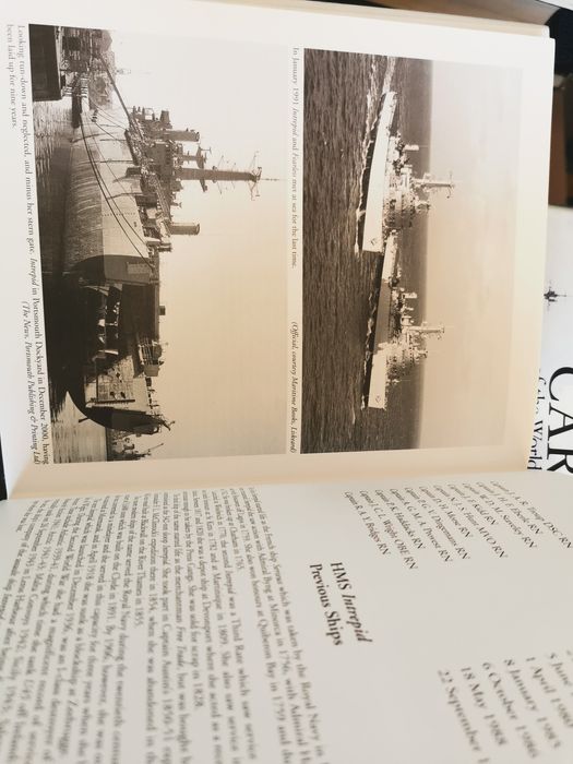 Fearless and intrepid 1965 2002 Neil McCart okręty wojenne