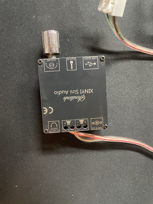 Виброколонка (вибродинамик 25 ват)+усилитель с блютуз