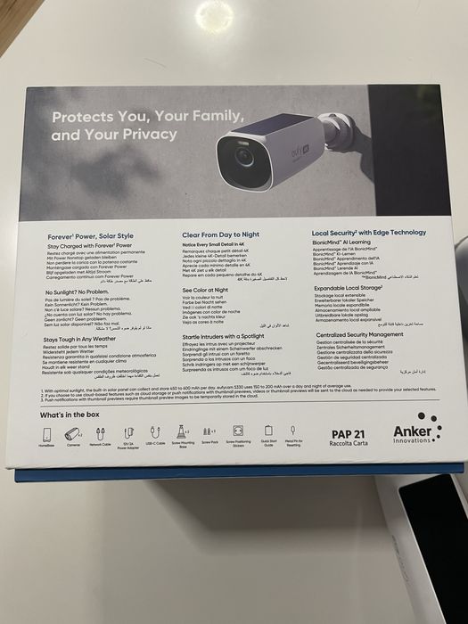 Sistema de vigilancia exterior Eufy S330