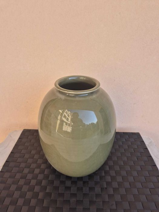 Vaso verde ceramica