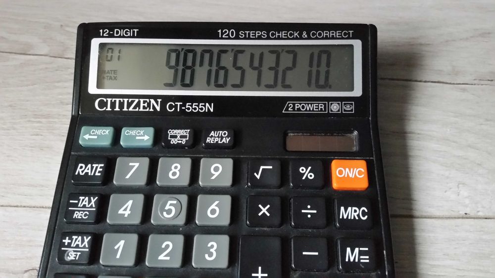 Kalkulator CITIZEN CT-555N
