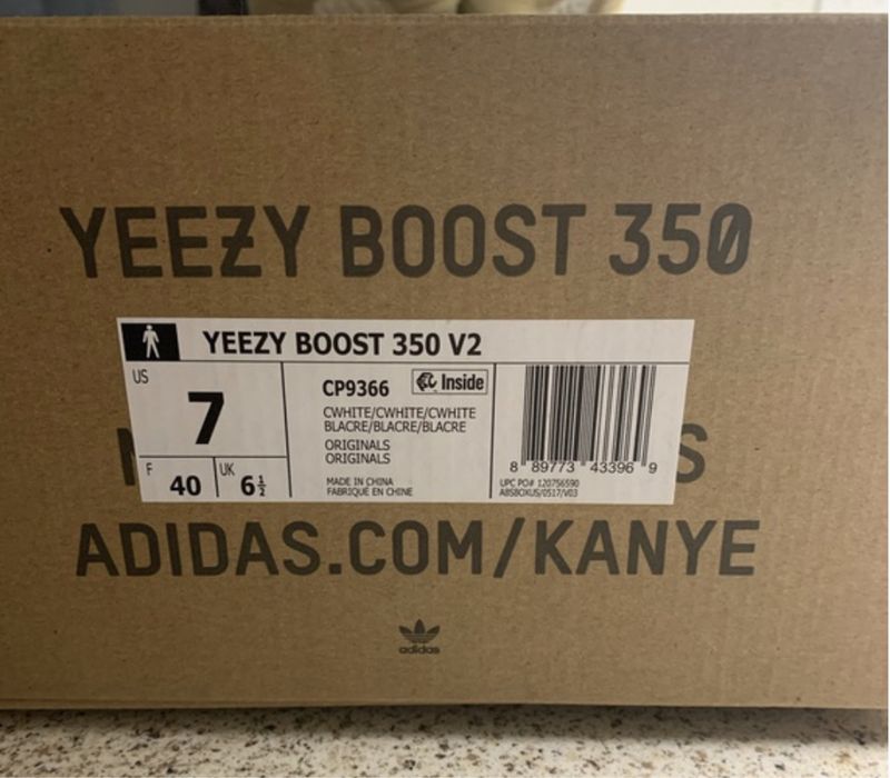 Оригинальные Adidas Yeezy boost 350 v2 White Original