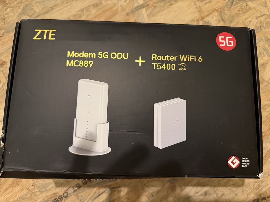 Zestaw anteny z routerem MC889+T5400