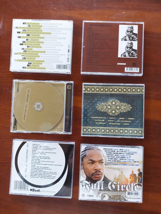 Vários CD RAP e outros