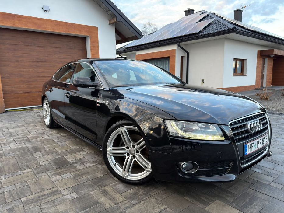 Audi A5 Sportback Audi A5 8T 2.0 TFSI 211 KM | 3x S-Line | 2010 | 169 tys. km | Opłacona