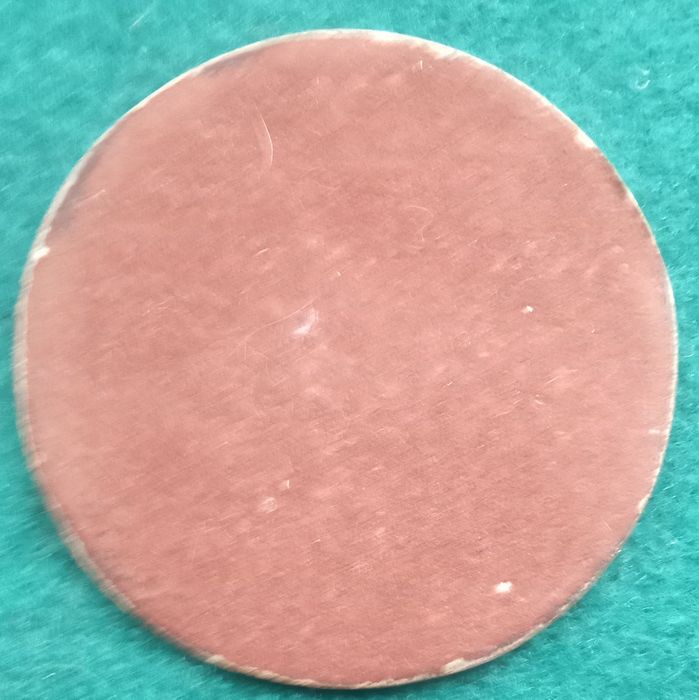Medalha antiga francesa uniface
