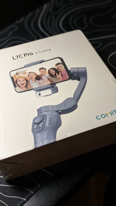 Lc7 Pro AI Black стабілізатор  3-осьвий для смартфона