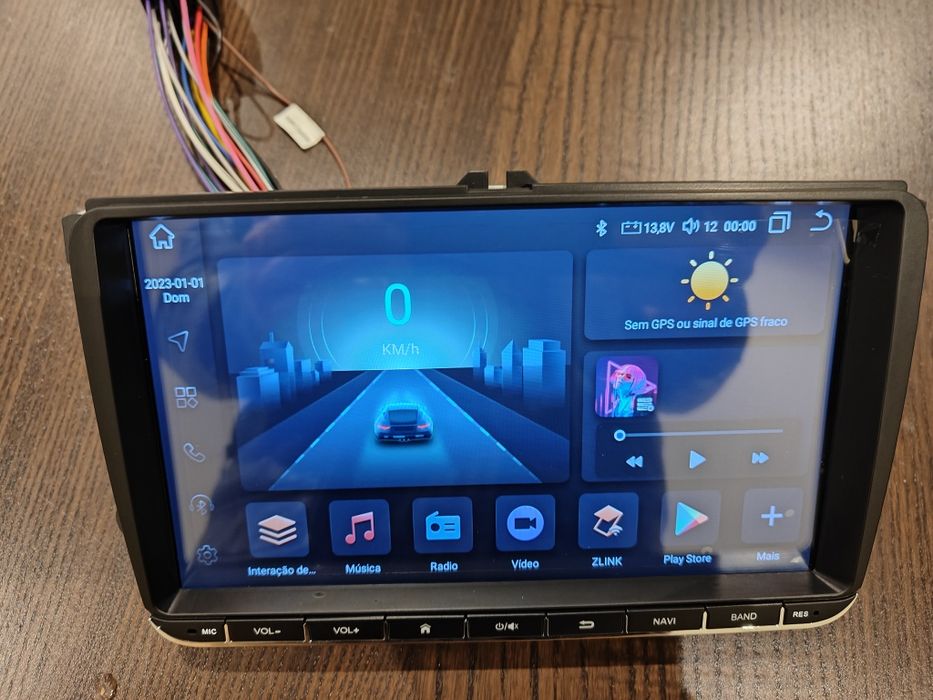 Radio 2 DIN 7 ou 9 Polegadas VW + Carplay /VW/Golf/SEAT/SKODA/Câmera