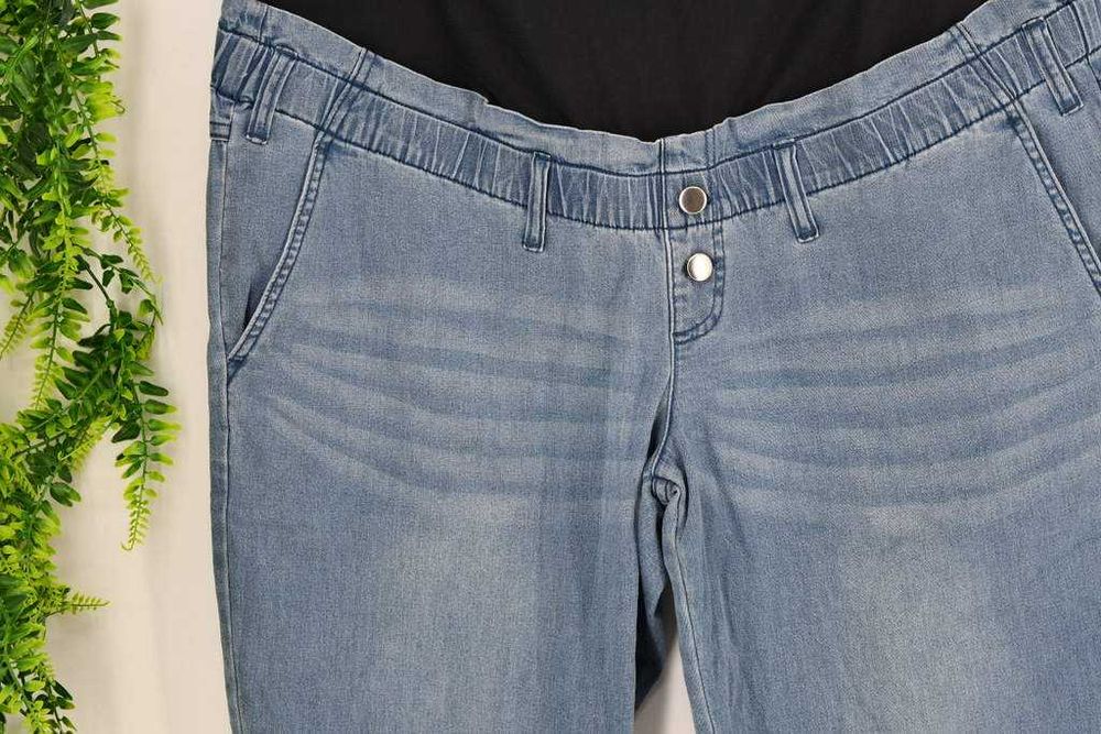 Cienkie jeansy ciążowe Bonprix 48
