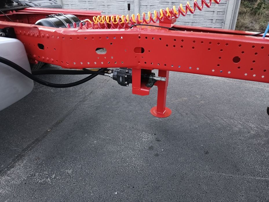 Wózek dolly wuzek doli dyszel naczepa wanna zaczep kiper