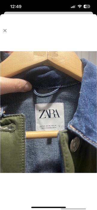 Джинсова куртка Zara