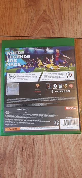 Pro Evolution Soccer 2018 (XONE)