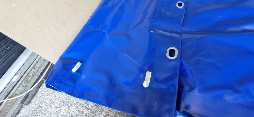 Toldo/Lona original Humbaur para reboque 251x131x160cm