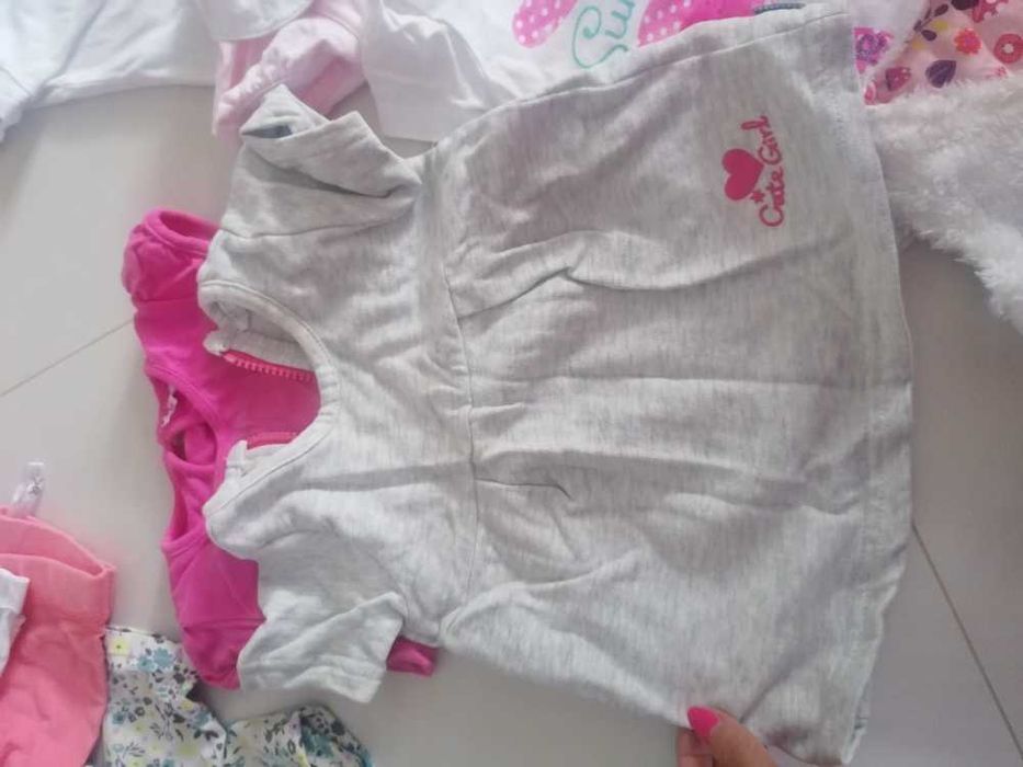 Paka ubrań dziewczynka 62-68
