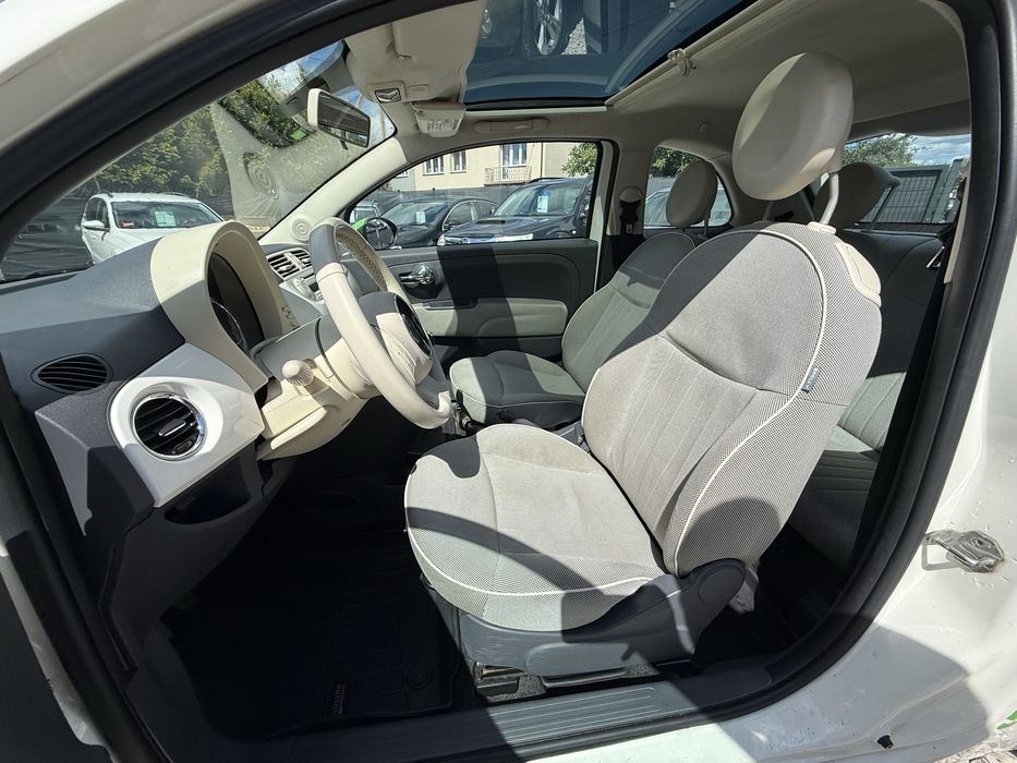 Fiat 500 1.2 Benzyna + LPG | 2008 | 249tys km | City | Panorama |Faktura VAT