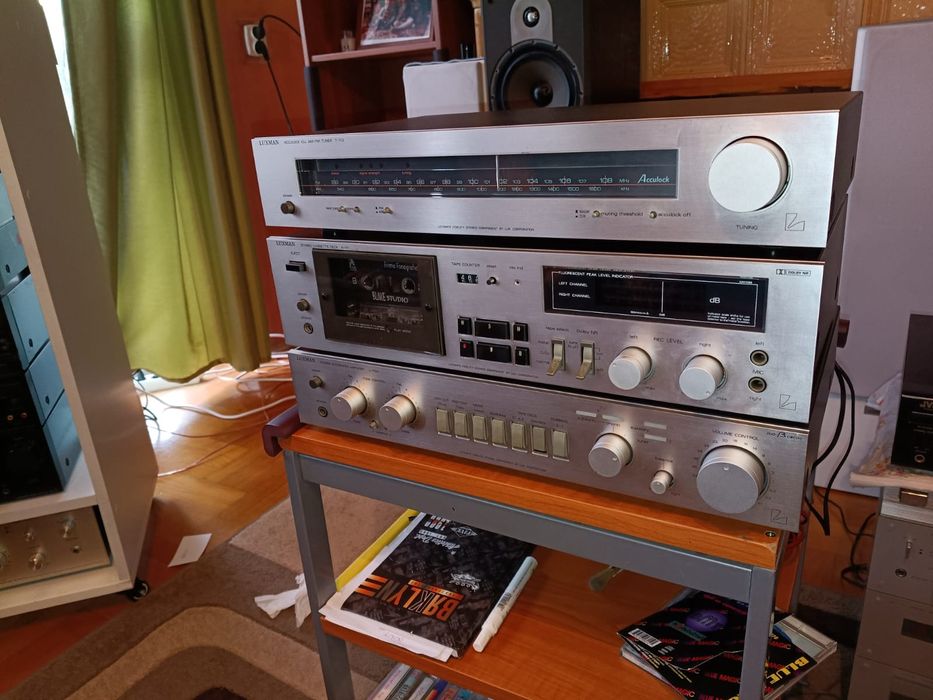 Zestaw LUXMAN Vintage audio seria Premium