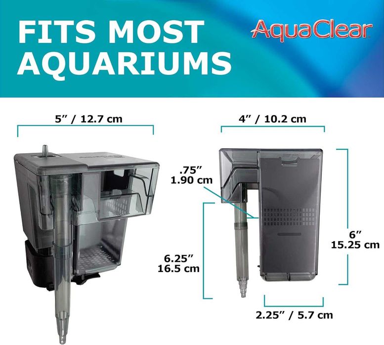 Фільтр для акваріумів AquaClear 20 Power,  об'єм від 5 до 20 галонів