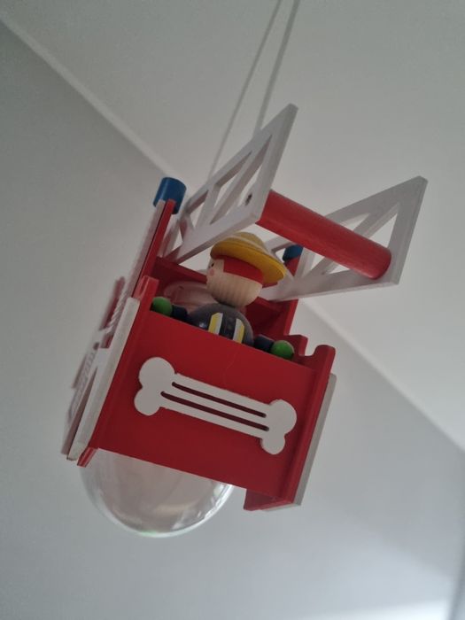 Lampa wisząca Wóz strażacki Fred