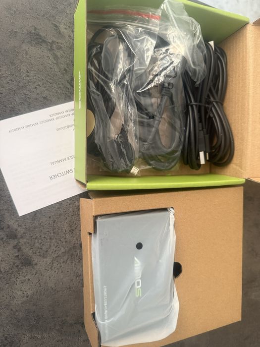 AIMOS KVM Przełącznik USB HDMI Obsługa 4K 30Hz dla 2 komputerów