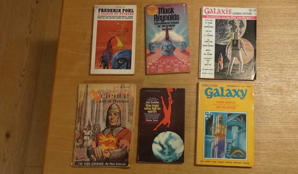 Galaxy Magazine 72', Klasyka SF – Pohl, Tevis, Anderson, Reynolds