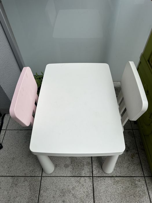 Stolik stoliczek krzesełka dla dzieci ikea mammut