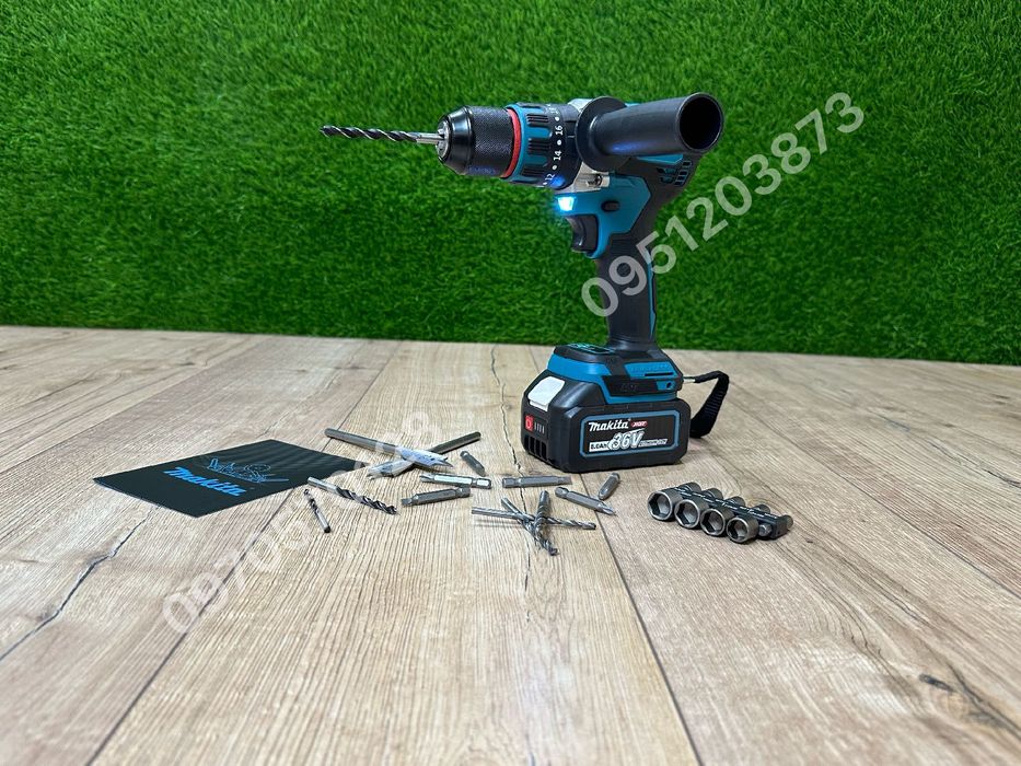 Набор Аккумуляторный 2/1 Makita КШМ DGA504 Шуруповерт DHP485BL 36V 8Ah