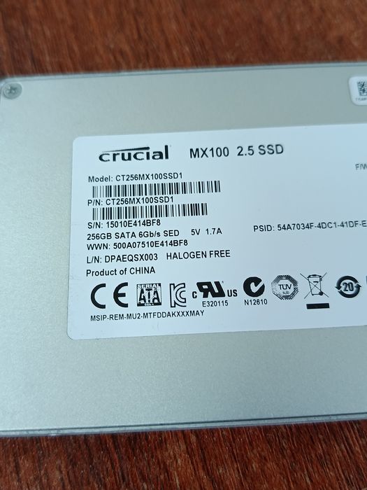 Disco SSD 275gb 2.5