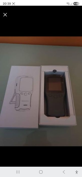 Monitor de qualidade do ar interno cinza VSON Teste preciso de formald