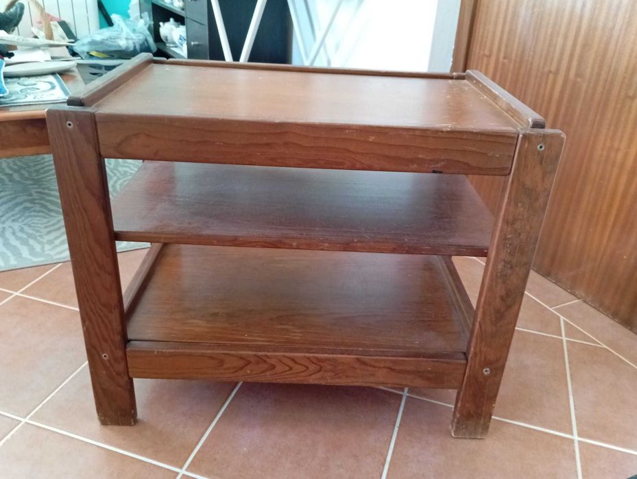 Mesa de apoio de madeira mascisa