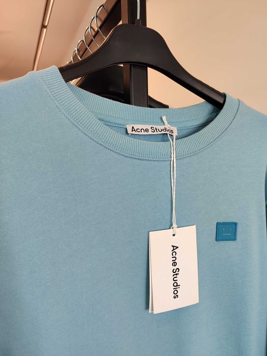 Світшот Acne Studios Crewneck Sweatshirt Blue