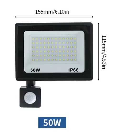 Holofote Projetor Led 50W, 100W e 300W 220VAC 4000K IP66