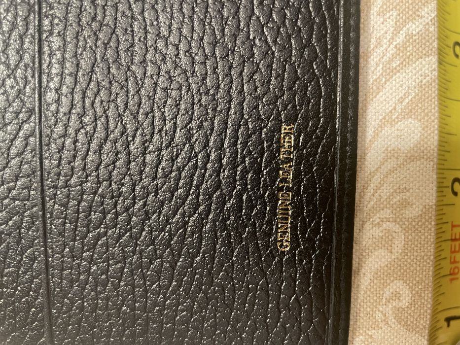 Carteira em pele para cartões