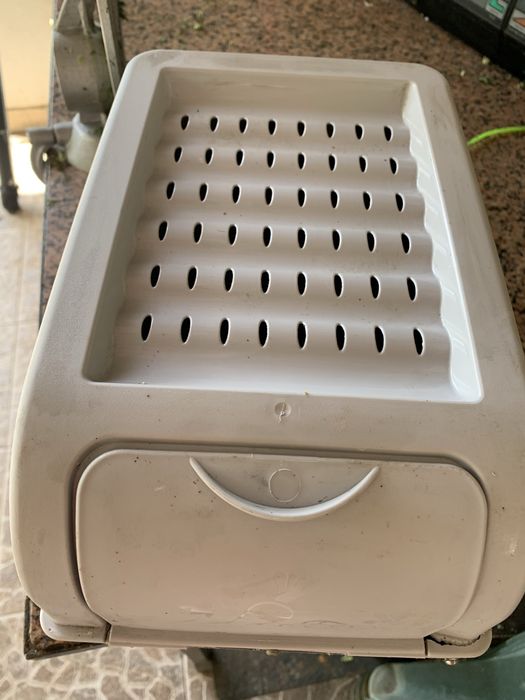 Caixa para cebolas, alhos,batatas com respiradouro