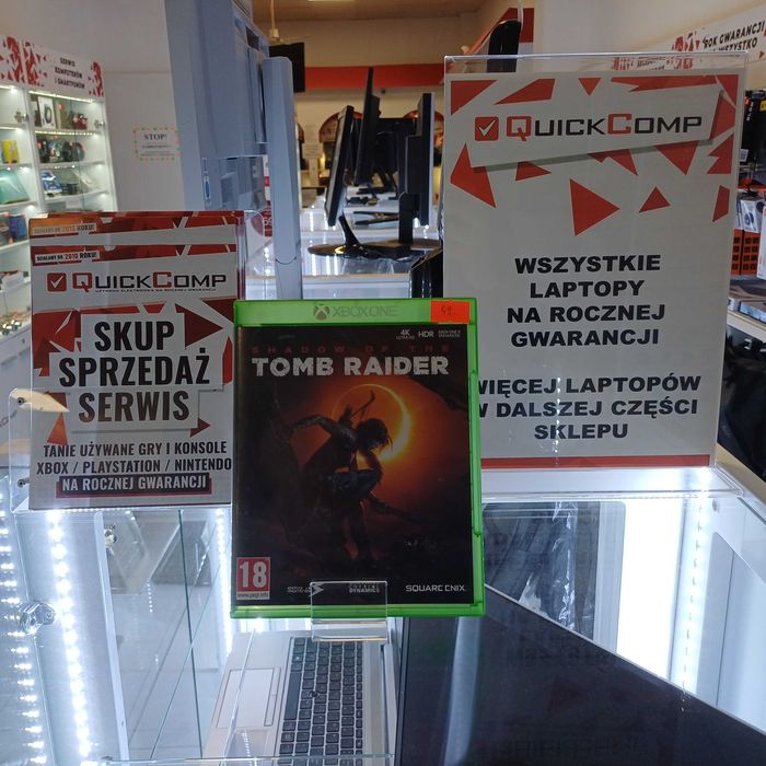 Gra XBOX ONE / X Series Shadow Of The Tomb Raider Gwarancja 1 Rok QUICK-COMP Przemyśl