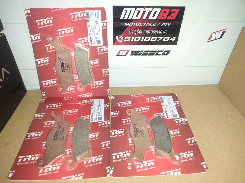 KLOCKI Hamulcowe TRW ATV Can-Am Renegade Outlander