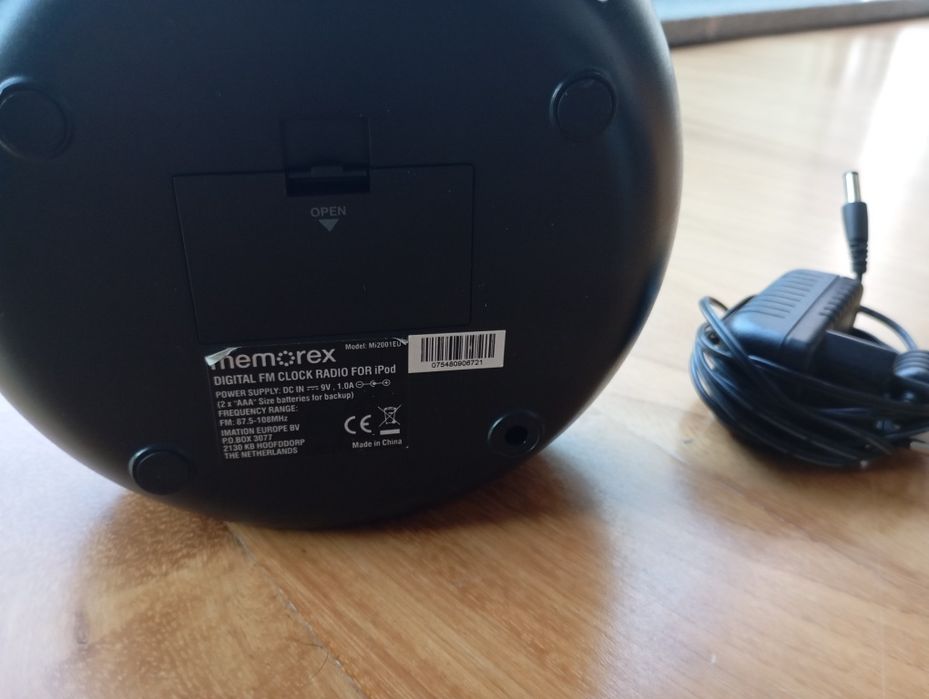 Rádio carregador iphone