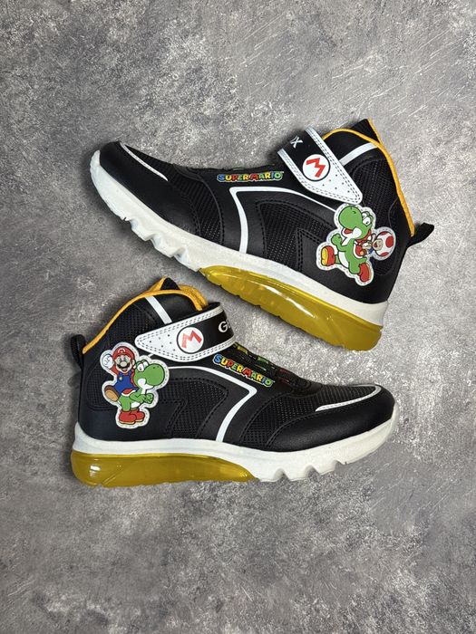 (32 р) Дитячі хайтопи Geox Ciberdron ,з мигалками ,Устілка 21 см