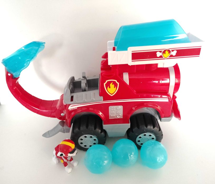 Psi Patrol Jungle Pups Marshalla Deluxe Pojazd Słoń Figurka Piłki