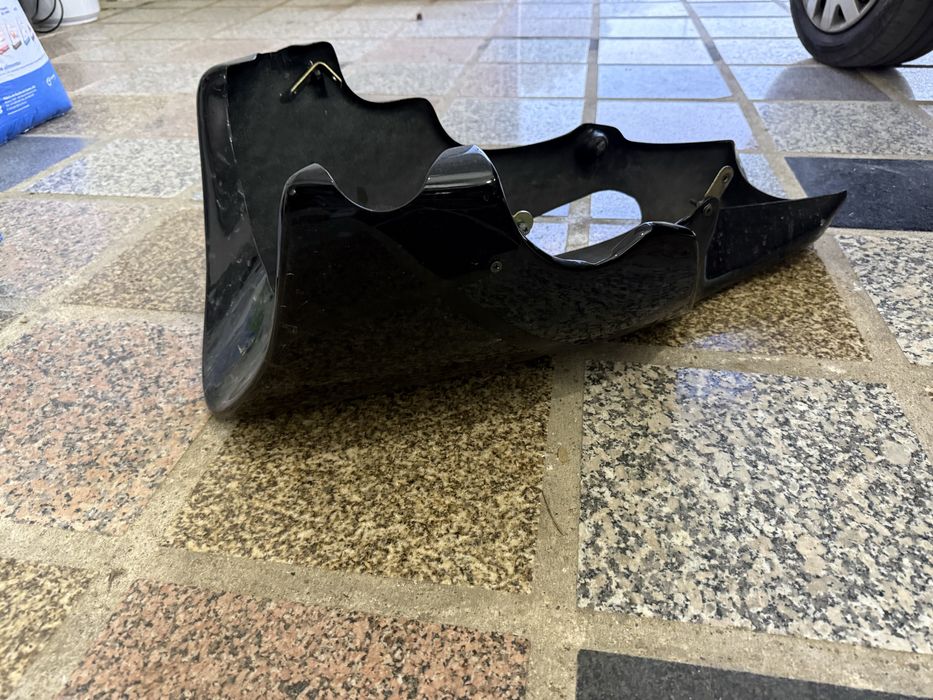 Bico de pato e escape para honda hornet 600
