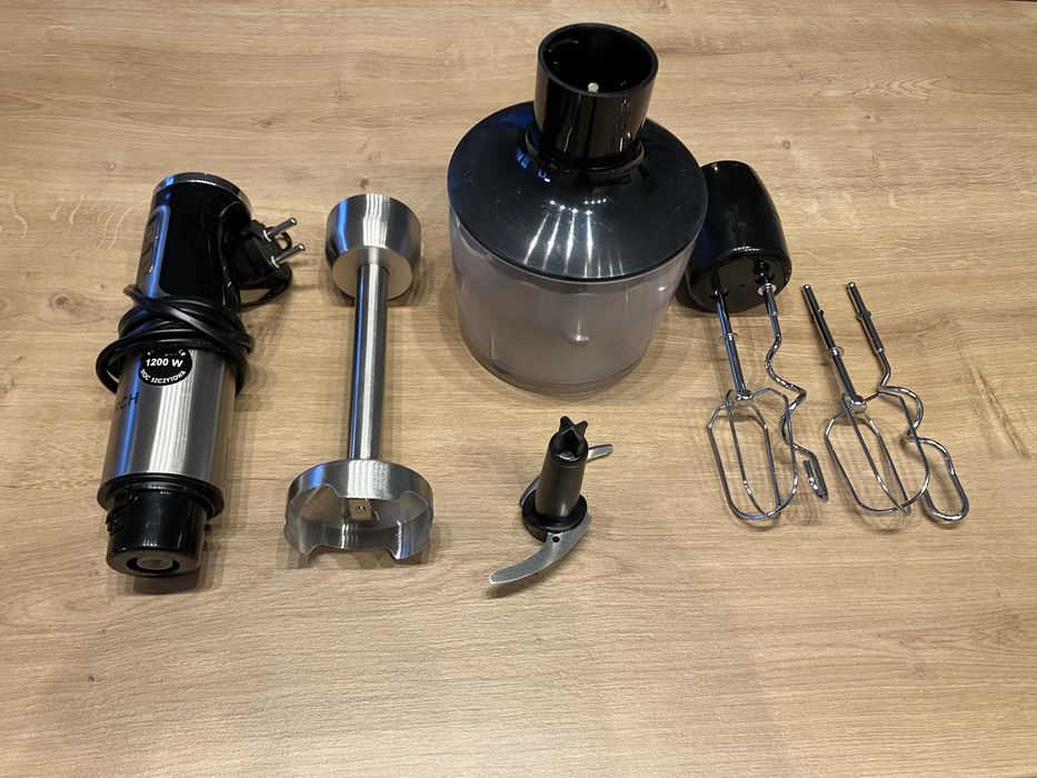 Blender ręczny mikser wielofunkcyjny KERCH QUICK TURBO 1200W