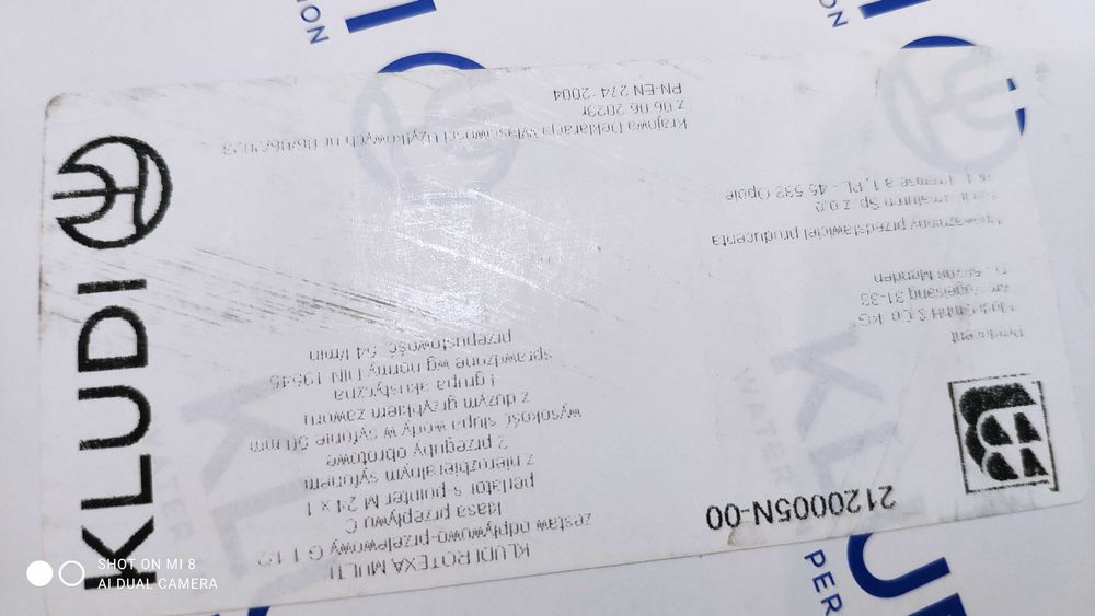 KLUDI ROTEKSA MULTI zestaw odpływowo-przelewowy G 11/2.