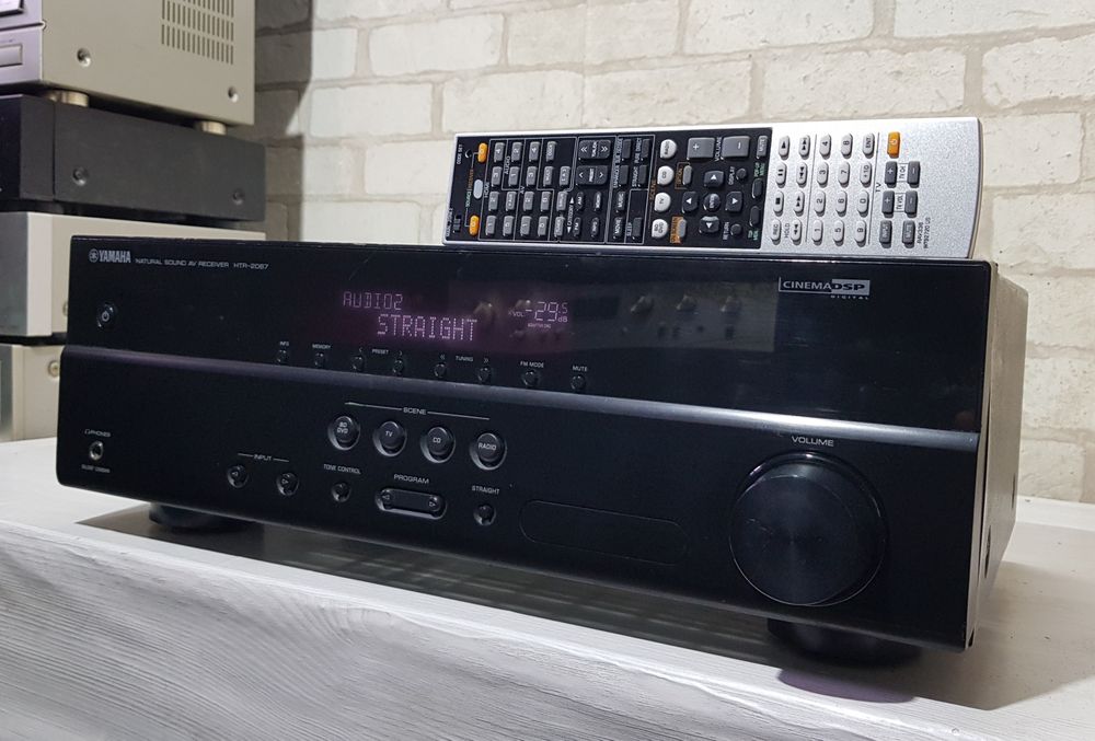 Пульт!5.1AV ресивер  Yamaha HTR-2067, 5х135 Вт б/у з Німеччини