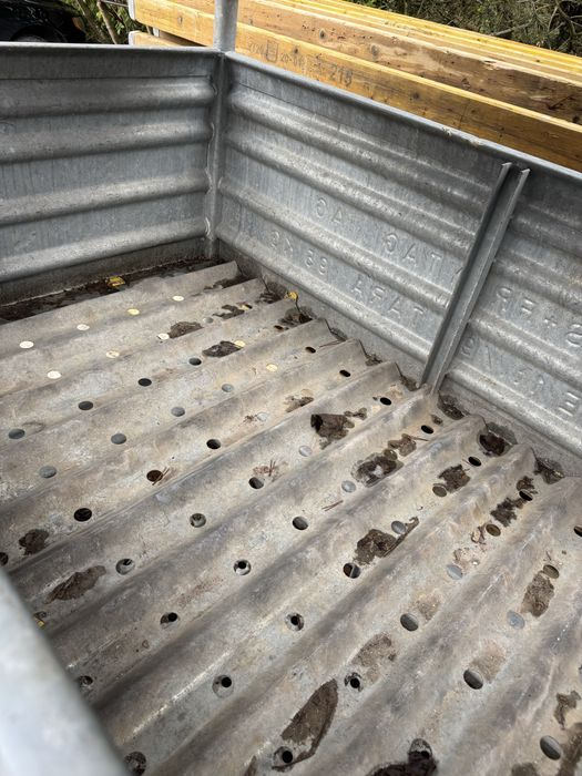 Kosze transportowe stalowe ocynkowane 1.60 x 1.00