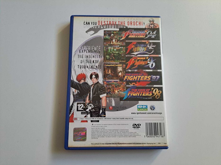 King of Fighters the Orochi Saga PS2 PlayStation 2