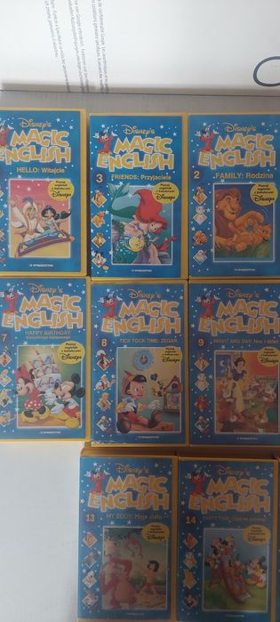 Magic English 16 kaset VHS