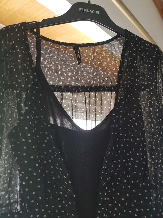 Vestido preto tiffosi M (oportunidade)