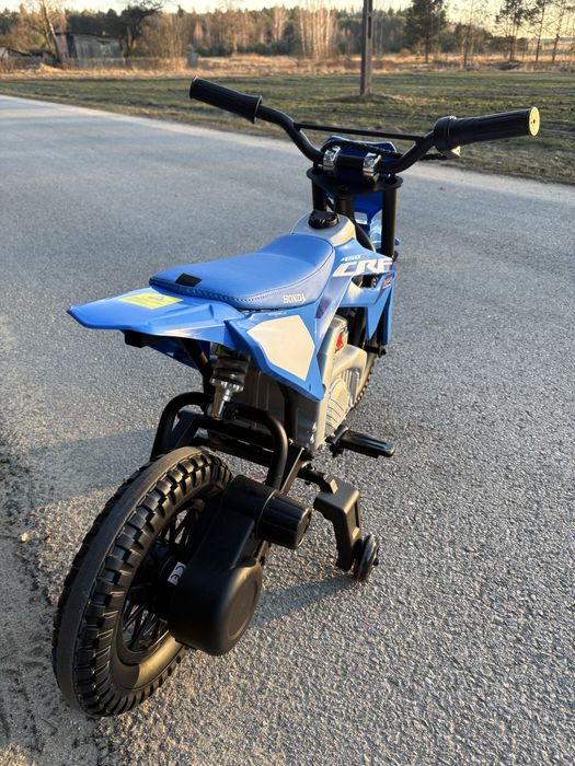 Motorek cross elektryczny enduro honda