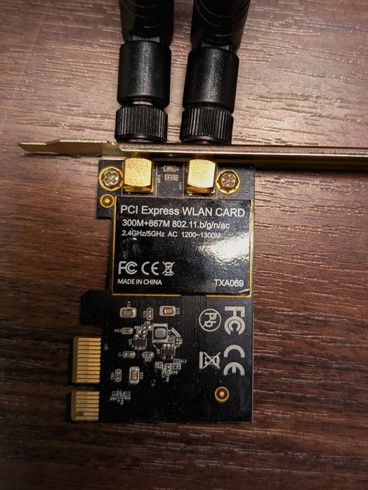 Двухдиапозонный адаптер WIFI PCI Express WLAN CARD 802.11.b/g/n/aс