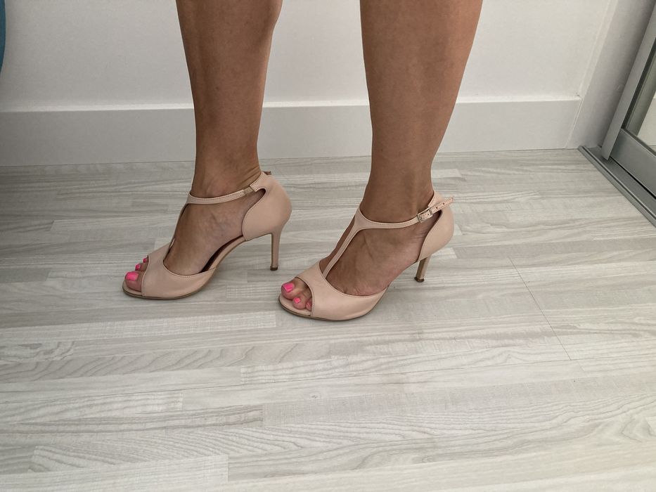 Sandały skórzane, sandałki Sergio Bardi